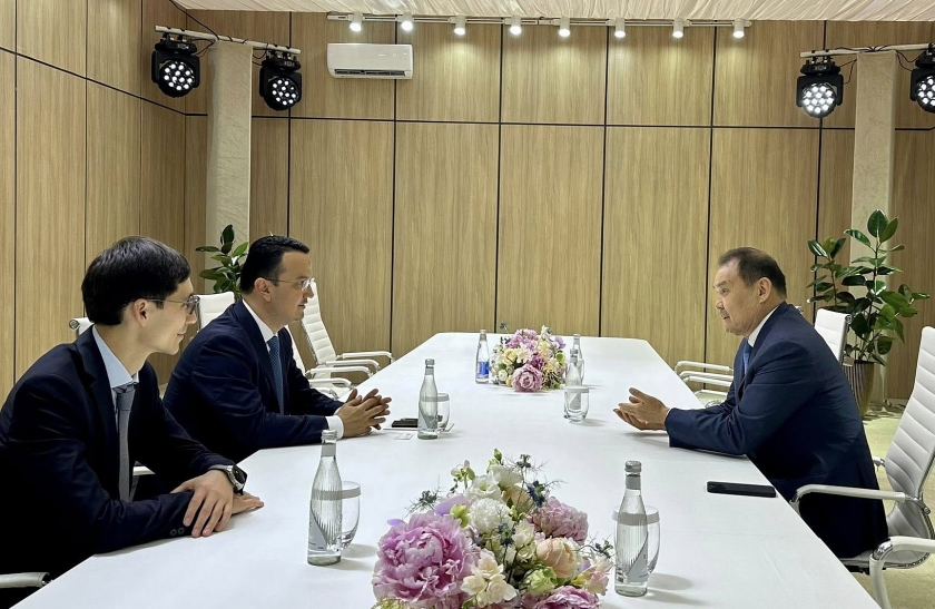 Meeting between TIF President and Uzbekistan’s Minister of Investment, Industry and Trade