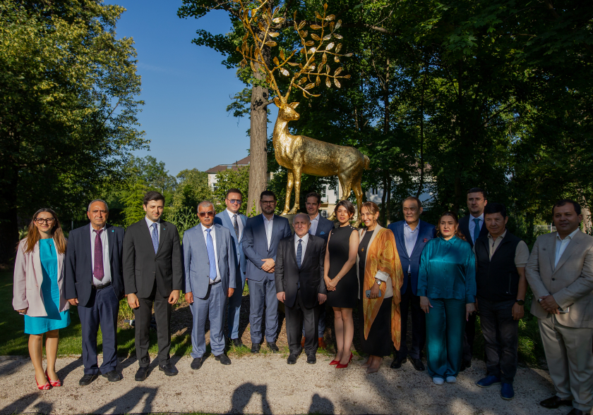 TIF Leadership Attended the “Miraculous Stag” Statue Inauguration in Budapest