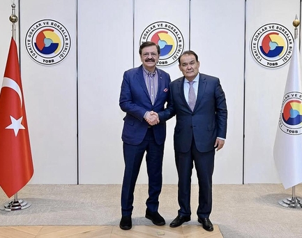 TIF President Met with TOBB President in Ankara