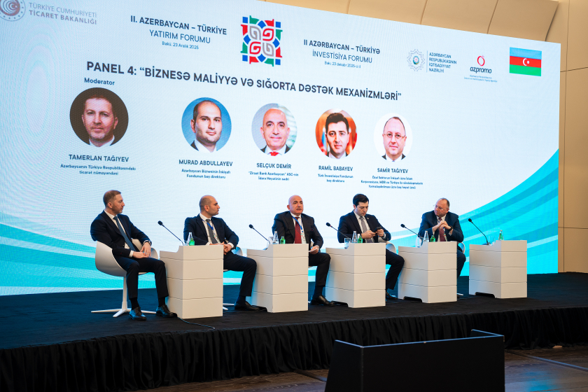 TIF General Director Participated in the Second Azerbaijan–Türkiye Investment Forum
