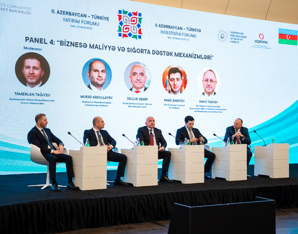TIF General Director Participated in the Second Azerbaijan–Türkiye Investment Forum