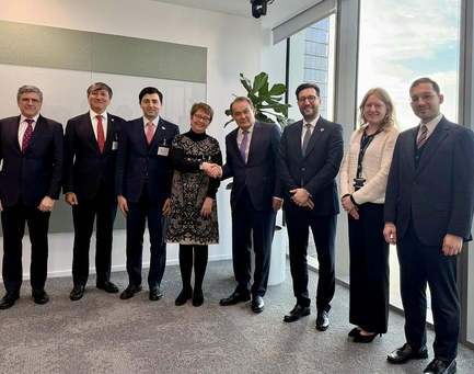 President of the Turkic Investment Fund Met the EBRD President
