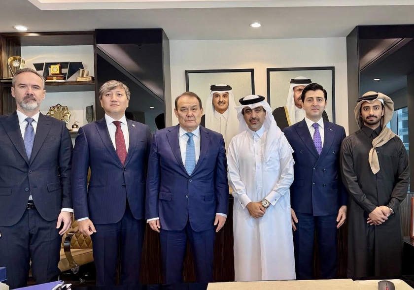 TIF President Met Qatar Fund for Development Senior Management