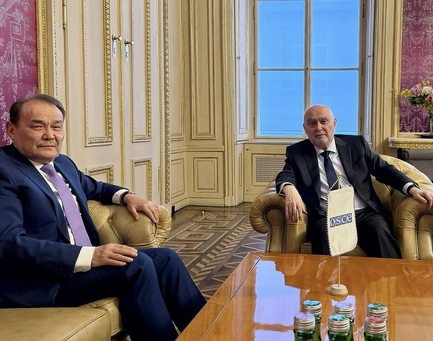 President of TIF Met with the OSCE Secretary General and the Ambassador of Kazakhstan in Vienna