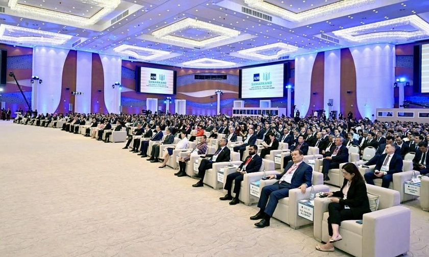 TIF President Attends ADB Annual Meeting in Samarkand