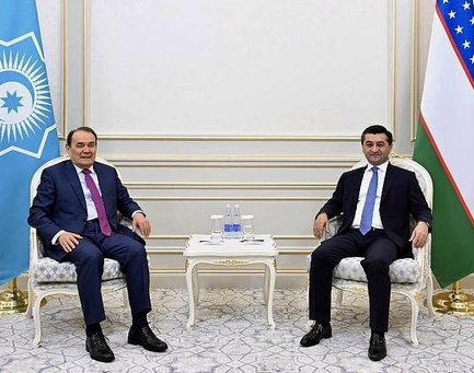 TIF President Meets with Uzbekistan’s Foreign Minister