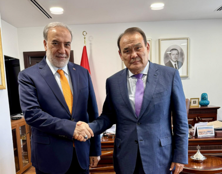 President of TIF Meets with the Deputy Minister of Foreign Affairs of Türkiye