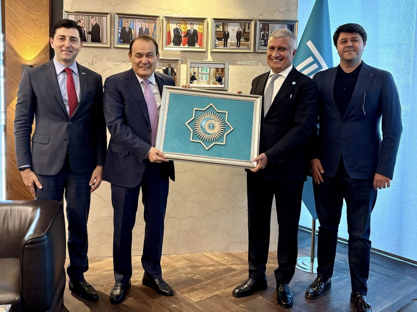 TIF President Received Deputy Secretary General of the Organization of Turkic States