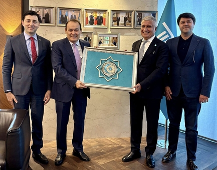 TIF President Received Deputy Secretary General of the Organization of Turkic States