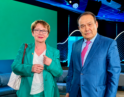 TIF President and EBRD President Meet in Riga