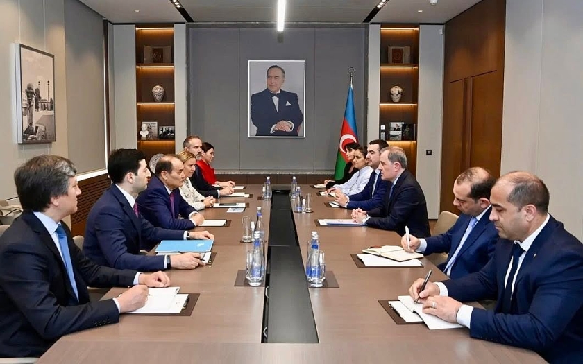 TIF President Met with Azerbaijan’s Foreign Minister