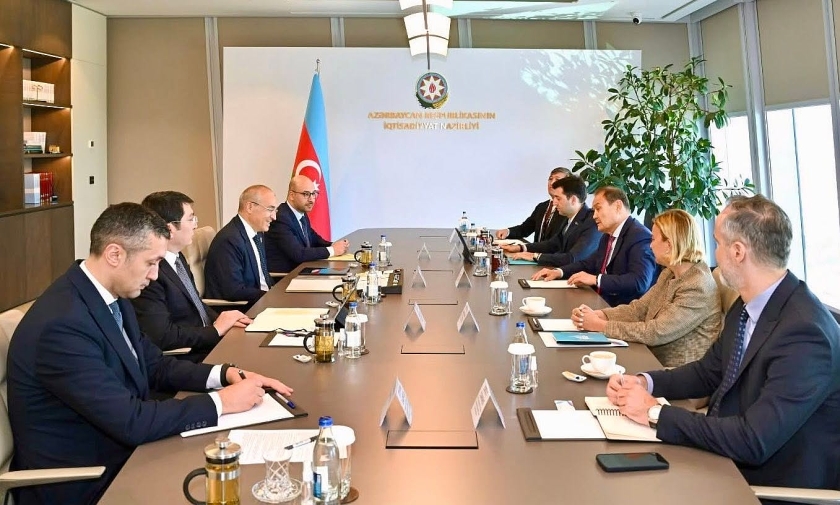 TIF President Meets with Azerbaijan’s Minister of Economy
