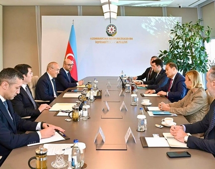 TIF President Meets with Azerbaijan’s Minister of Economy