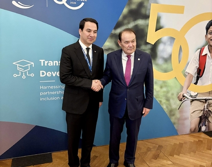 TIF President met with Chairman of the State Bank for Foreign Economic Affairs of Turkmenistan