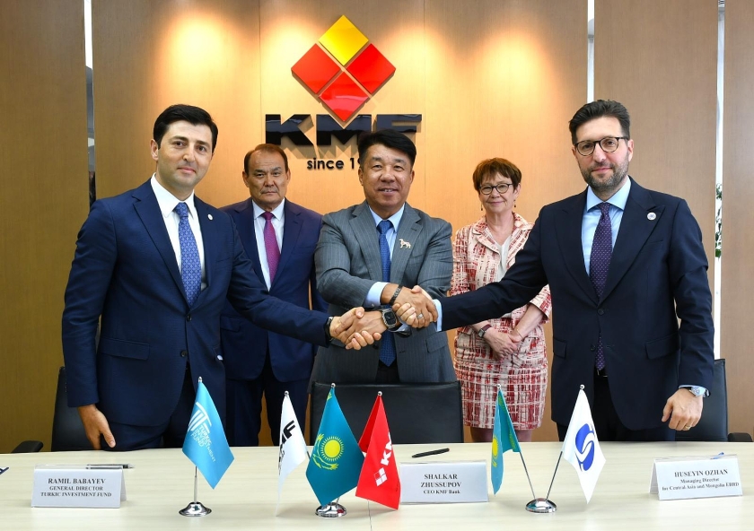 The Turkic Investment Fund (TIF) and the European Bank for Reconstruction and Development (EBRD) Expand MSME Financing in Kazakhstan through KMF Bank