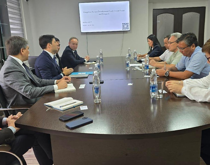 TIF General Director Meets with Chairman of the Management Board of the Hungarian-Kyrgyz Development Fund