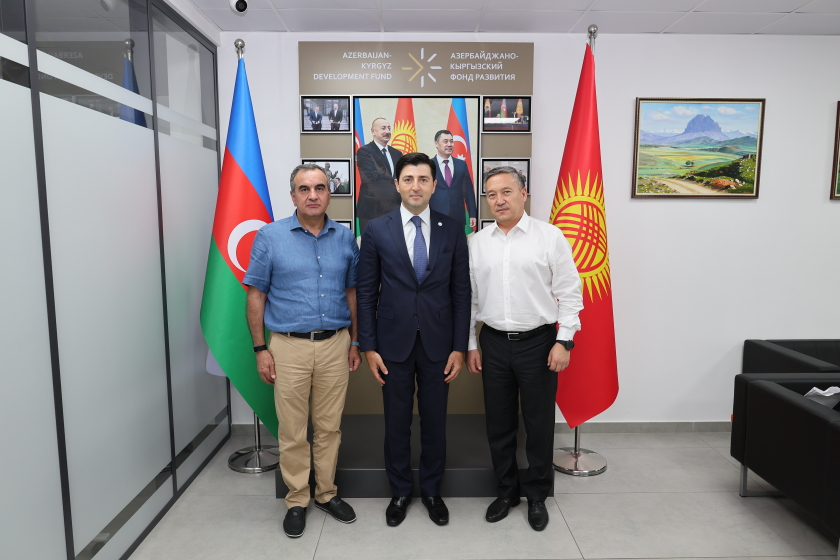TIF General Director met with Co-Chairs of the Azerbaijan-Kyrgyz Development Fund