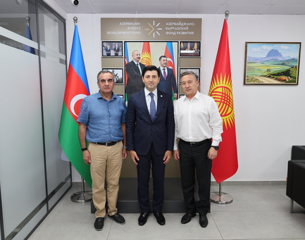 TIF General Director met with Co-Chairs of the Azerbaijan-Kyrgyz Development Fund