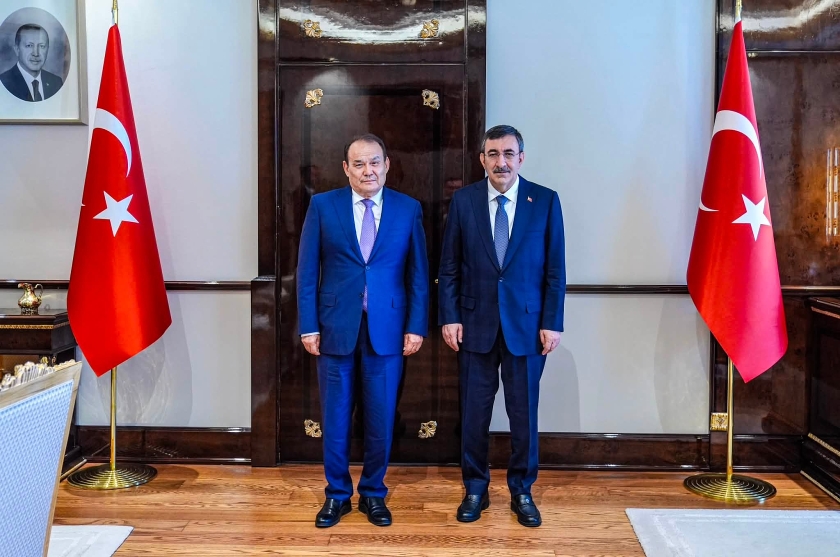 The President of TIF Was Received by the Vice President of Türkiye