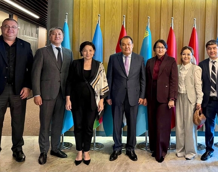 TIF President Received Delegation of the Council of Turkic Women Entrepreneurs