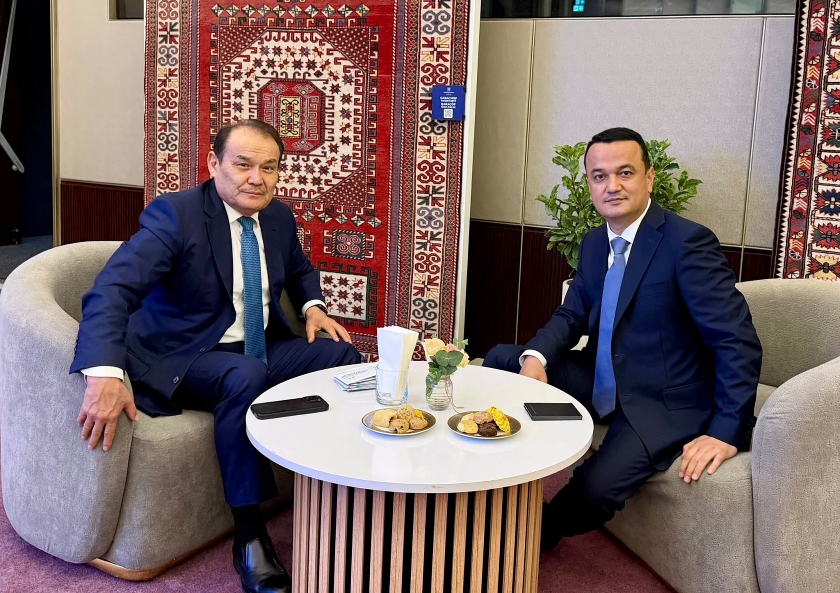 TIF President Meets with Uzbekistan’s Minister of Investment, Industry, and Trade