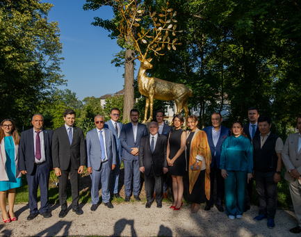 TIF Leadership Attended the “Miraculous Stag” Statue Inauguration in Budapest