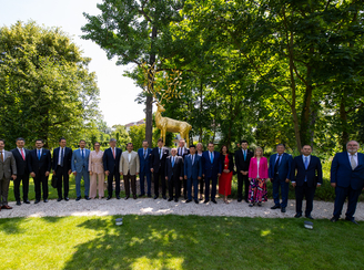 TIF Leadership Attended the “Miraculous Stag” Statue Inauguration | 16 June 2025, Budapest