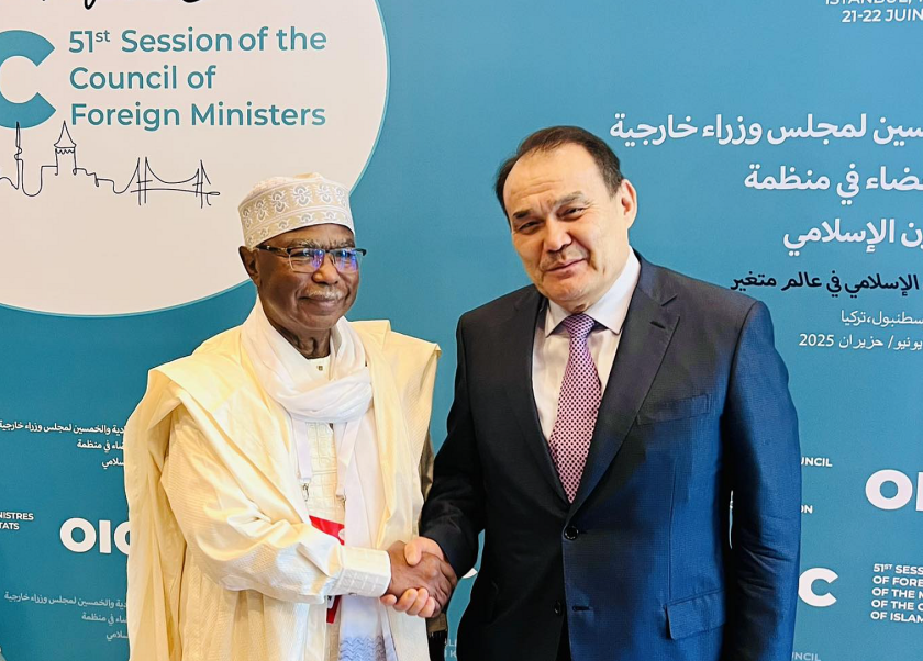 President Amreyev Met the OIC Secretary-General in Istanbul