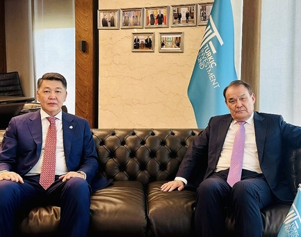 IOFS Director General Visited Turkic Investment Fund