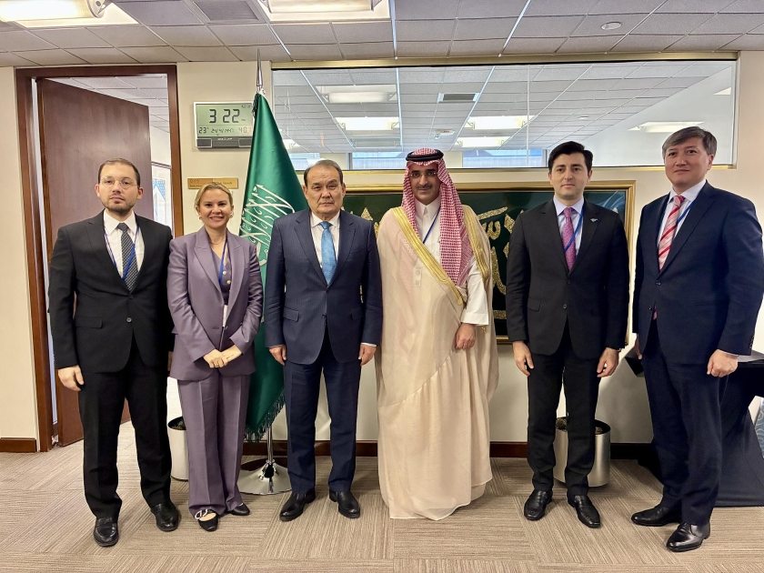 President of the Turkic Investment Fund met the CEO of the Saudi Fund for Development
