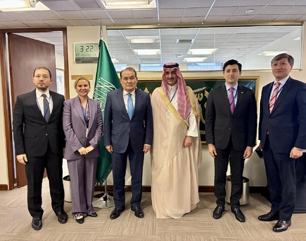 President of the Turkic Investment Fund met the CEO of the Saudi Fund for Development